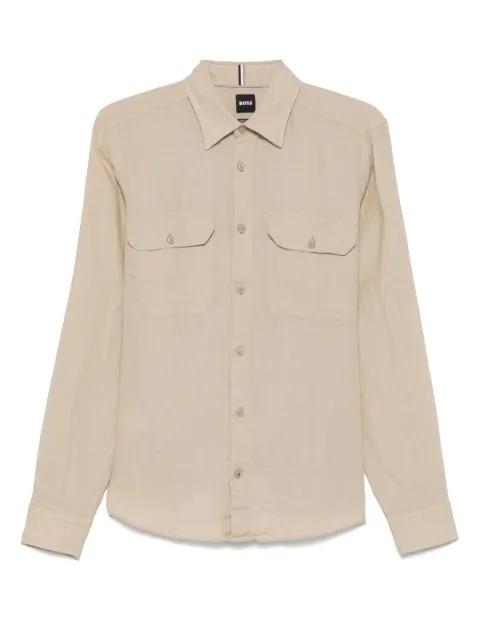linen shirt by HUGO BOSS