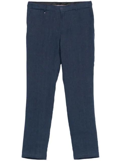 linen tailored trousers by HUGO BOSS