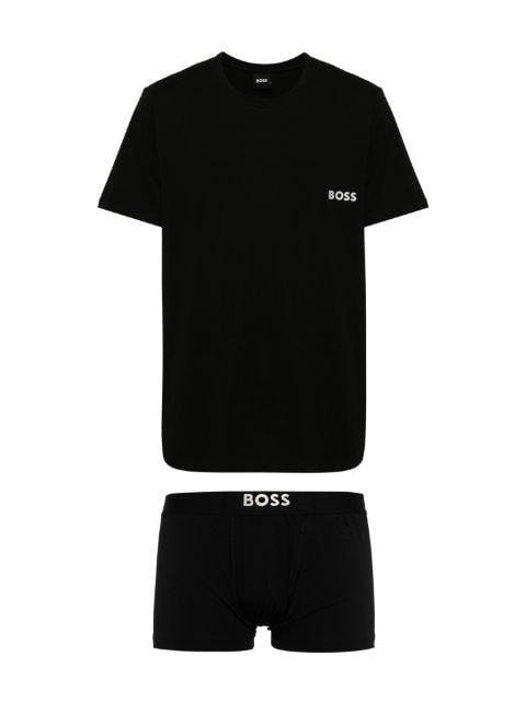 logo-appliqué cotton boxers (set of two) by HUGO BOSS