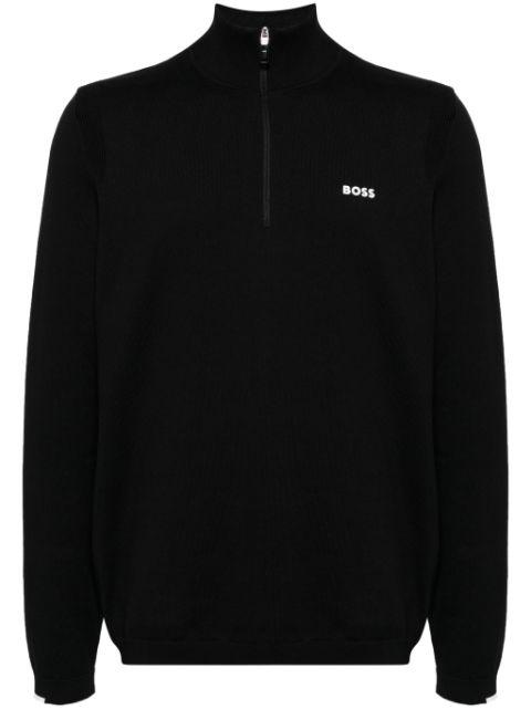 logo-appliqué sweatshirt by HUGO BOSS