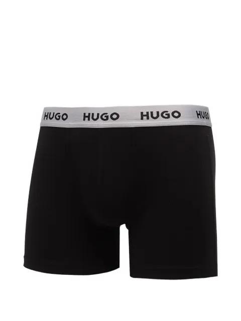 logo boxer briefs (set of three) by HUGO BOSS