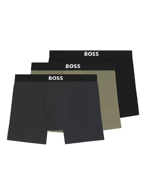 logo boxers (pack of three) by HUGO BOSS