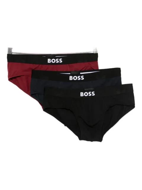 logo boxers (set of three) by HUGO BOSS