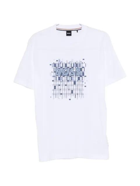 logo-detail T-shirt by HUGO BOSS