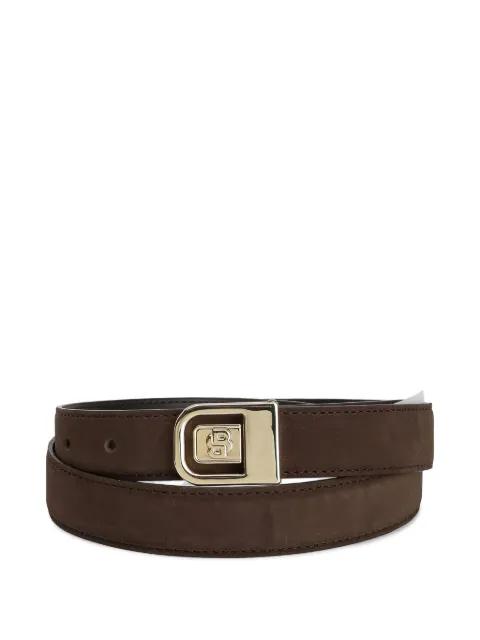 logo-detail buckle belt by HUGO BOSS
