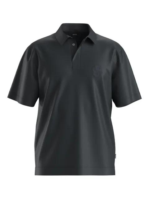 logo-detail polo shirt by HUGO BOSS
