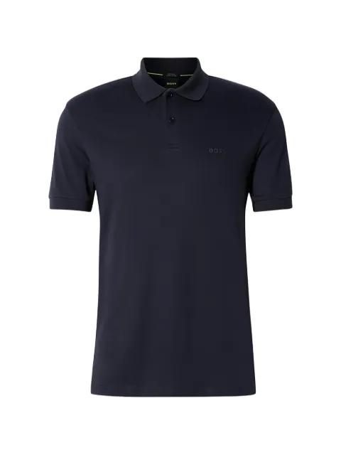 logo-detail polo shirt by HUGO BOSS