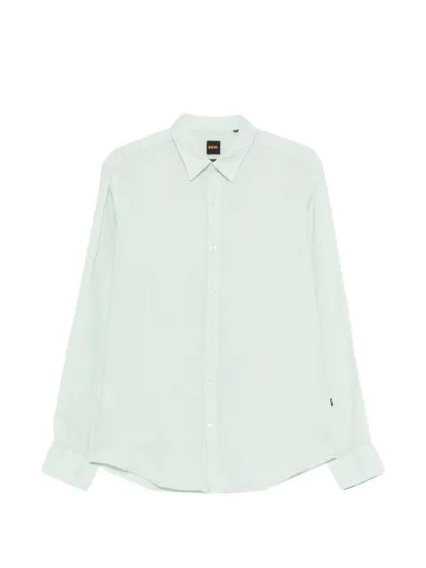 logo-detail shirt by HUGO BOSS