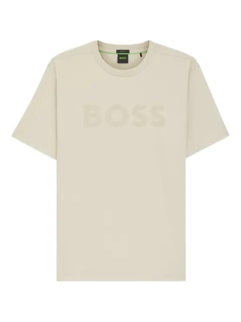 logo-embossed T-shirt by HUGO BOSS