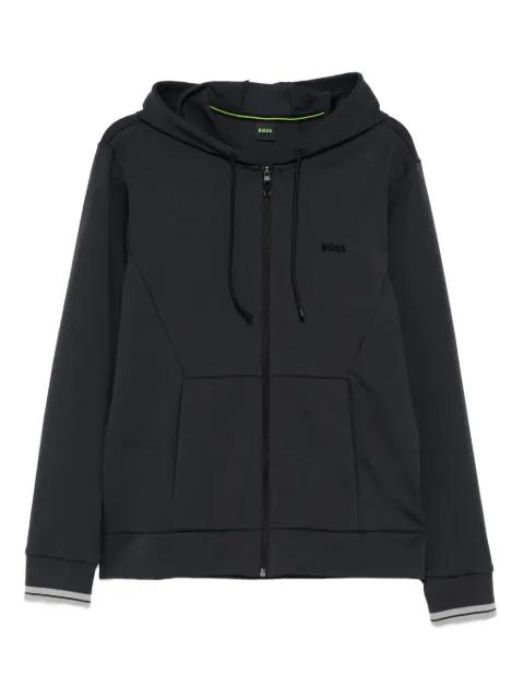 logo-embossed hoodie by HUGO BOSS