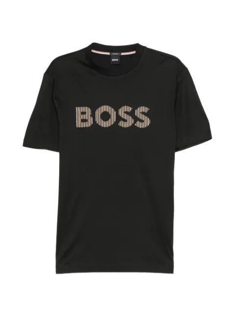 logo-embroidered T-shirt by HUGO BOSS