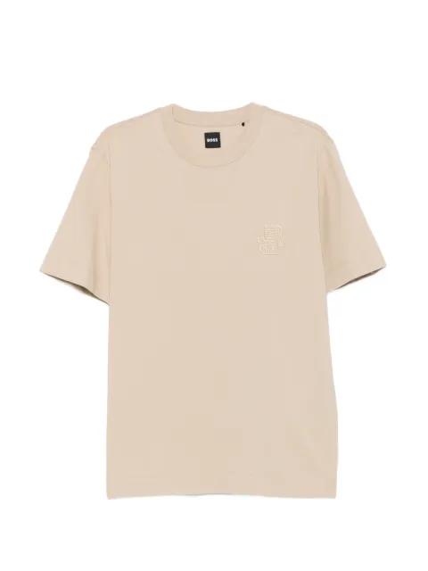 logo-embroidered T-shirt by HUGO BOSS