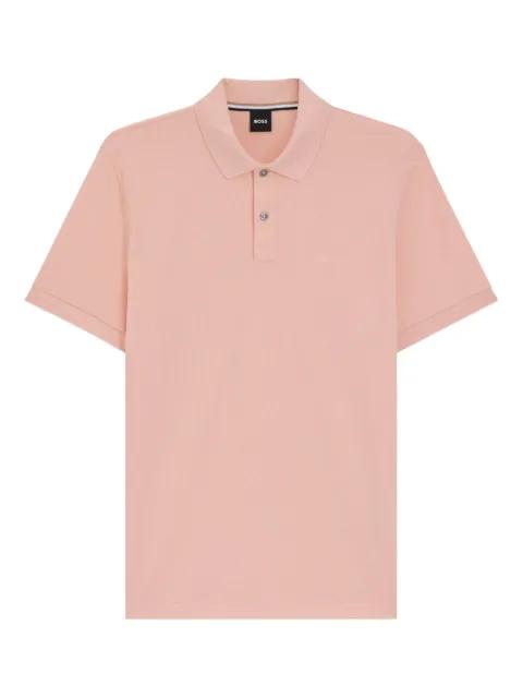 logo-embroidered cotton polo shirt by HUGO BOSS