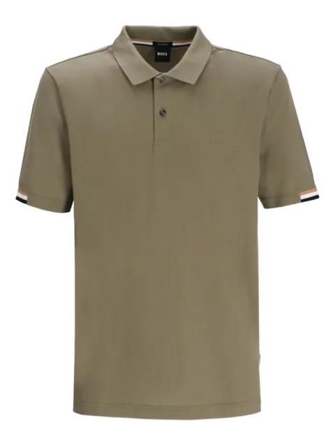 logo-embroidered polo shirt by HUGO BOSS