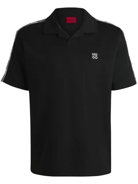 logo-embroidered polo shirt by HUGO BOSS