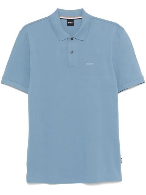 logo-embroidered polo shirt by HUGO BOSS
