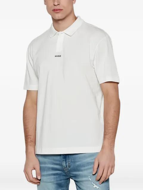 logo-embroidered polo shirt by HUGO BOSS