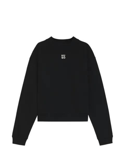 logo-embroidered sweatshirt by HUGO BOSS