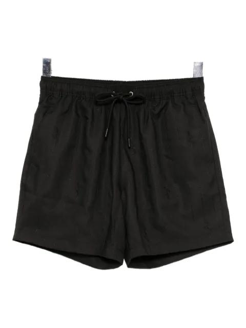logo-embroidered swim shorts by HUGO BOSS