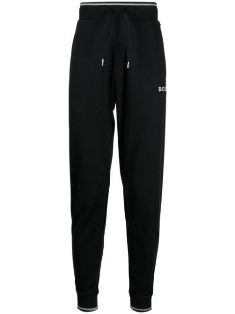 logo-embroidery cotton track pants by HUGO BOSS