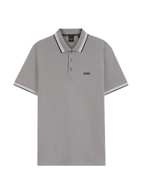 logo-embroidery polo shirt by HUGO BOSS