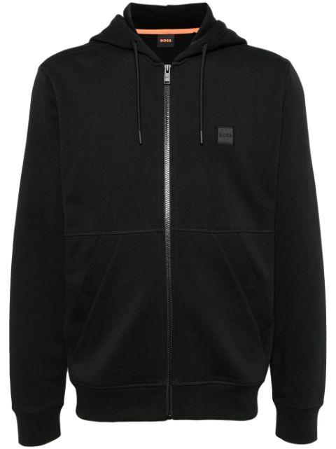 logo hoodied jacket by HUGO BOSS