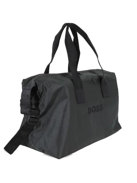 logo-lettering luggage by HUGO BOSS