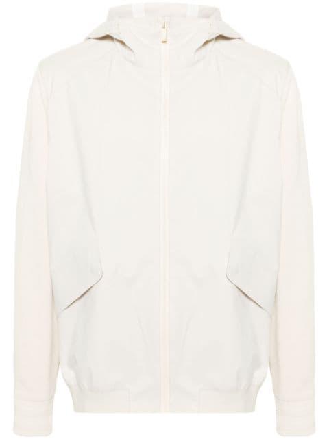 logo-patch hoodied jacket by HUGO BOSS