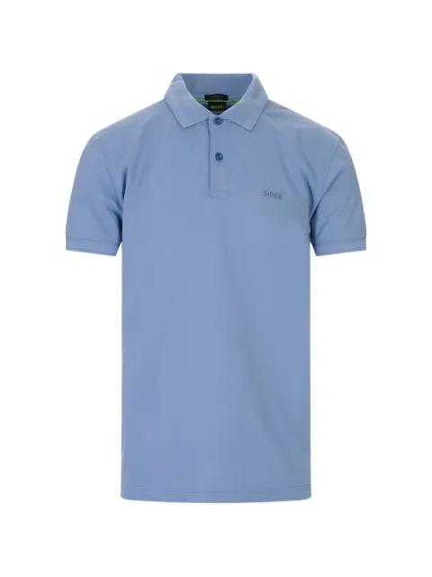 logo-patch polo shirt by HUGO BOSS