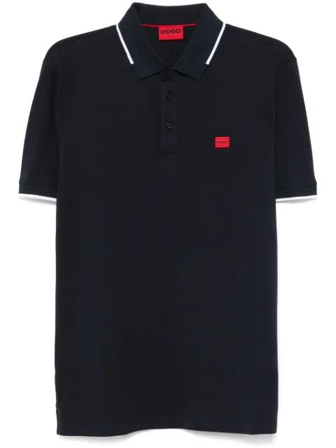 logo-patch polo shirt by HUGO BOSS