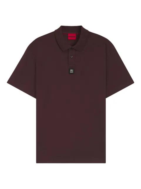 logo-patch polo shirt by HUGO BOSS