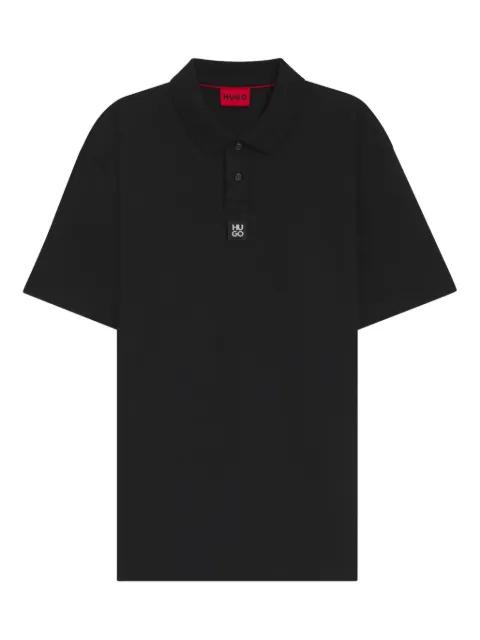 logo-patch polo shirt by HUGO BOSS