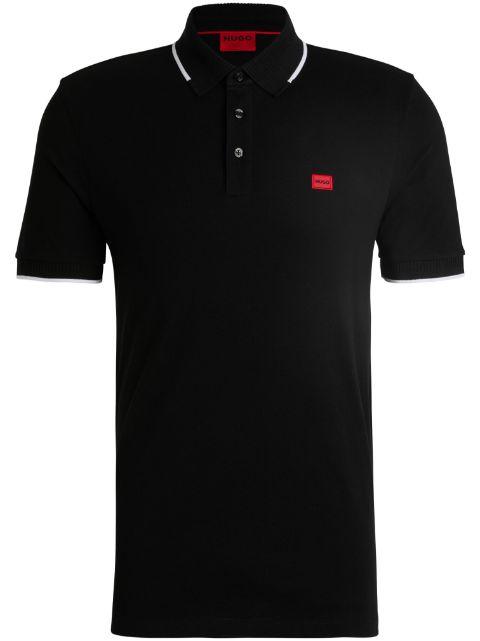 logo-patch polo shirt by HUGO BOSS