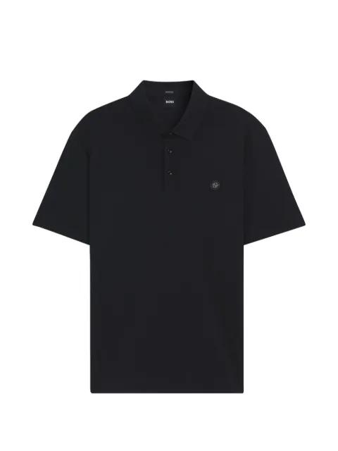 logo-patch polo shirt by HUGO BOSS