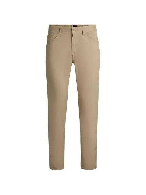 logo-patch straight trousers by HUGO BOSS
