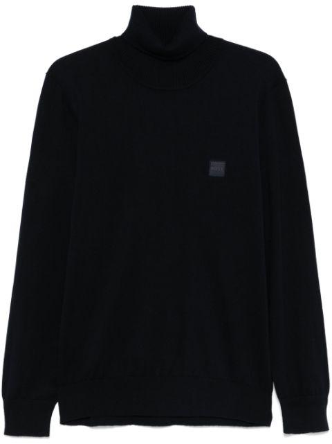 logo-patch sweater by HUGO BOSS