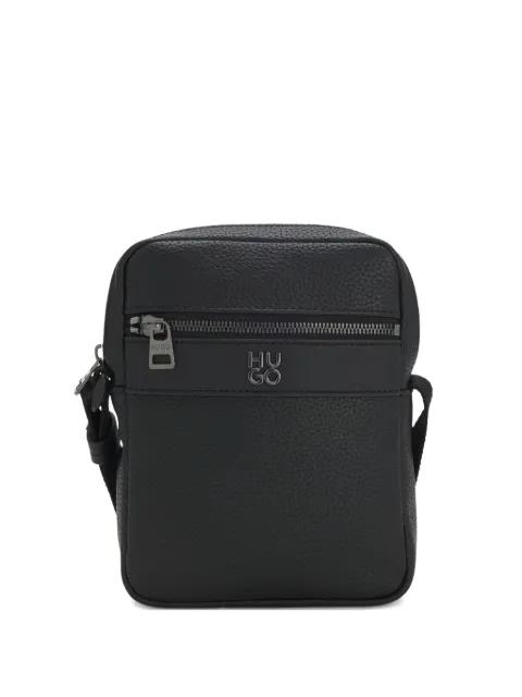 logo-plaque messenger bag by HUGO BOSS