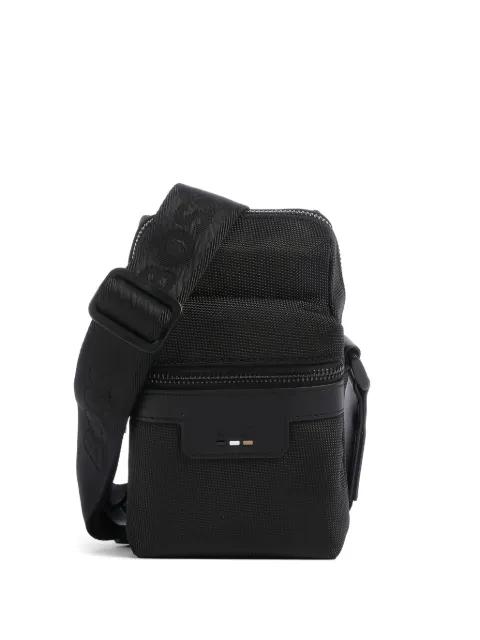 logo-plaque messenger bag by HUGO BOSS