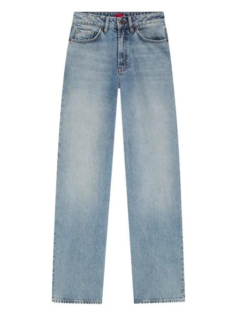 logo-pocket jeans by HUGO BOSS