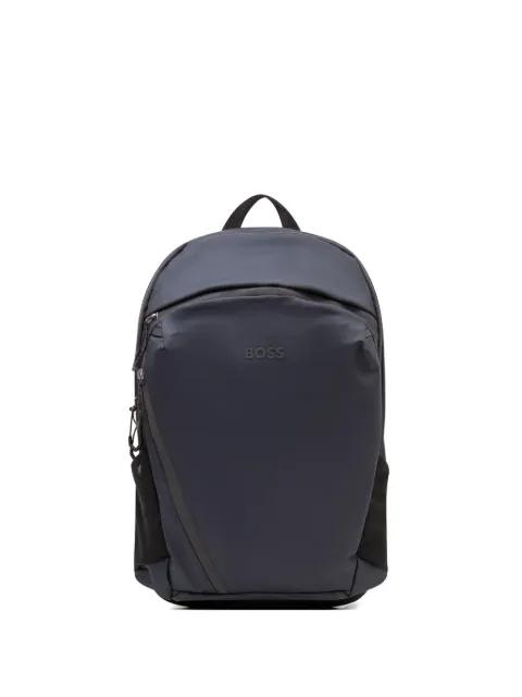 logo-print backpack by HUGO BOSS