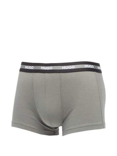 logo-print boxers (set of three) by HUGO BOSS