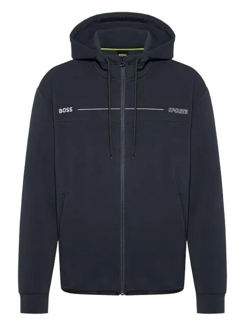 logo-print hoodie by HUGO BOSS