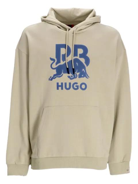 logo-print hoodie by HUGO BOSS