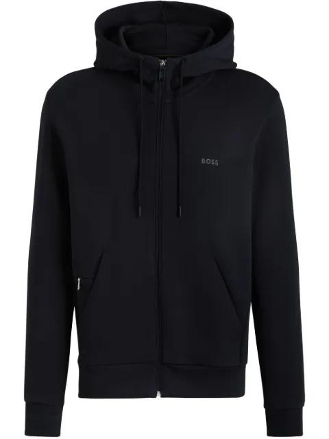 logo-print hoodie by HUGO BOSS