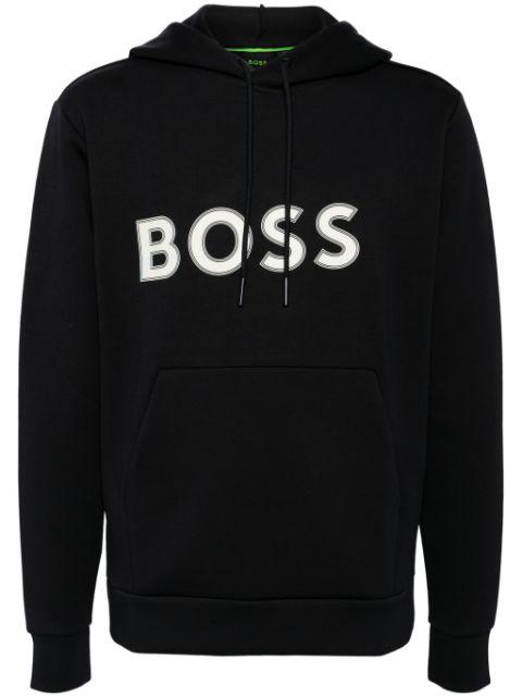 logo-print hoodie by HUGO BOSS