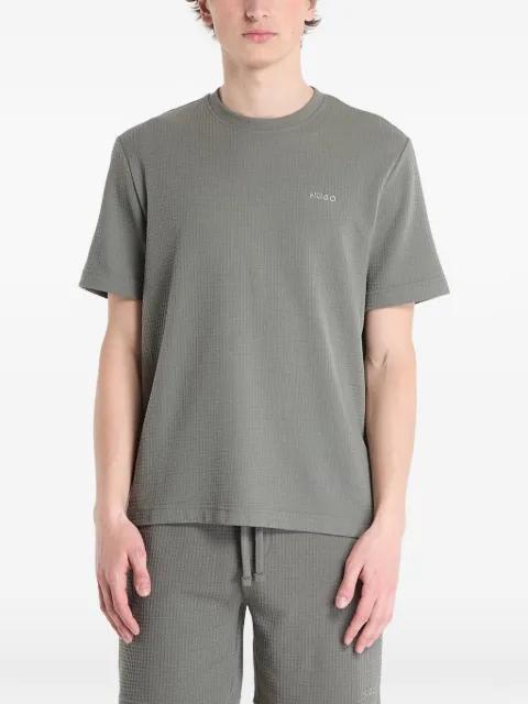 logo-print pajama T-shirt by HUGO BOSS