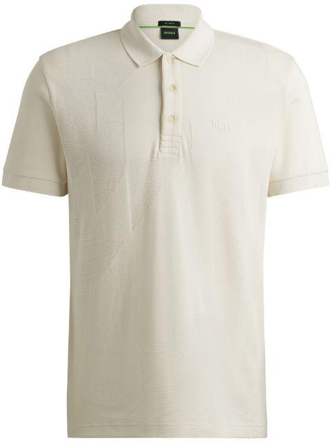 logo-print polo shirt by HUGO BOSS