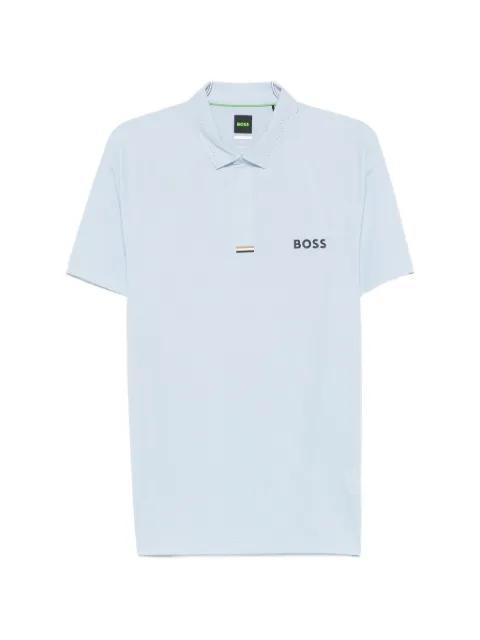 logo-print polo shirt by HUGO BOSS