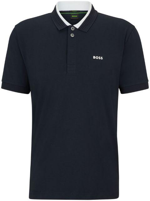 logo-print polo shirt by HUGO BOSS