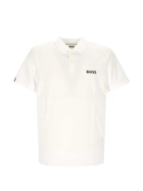 logo-print  polo shirt by HUGO BOSS